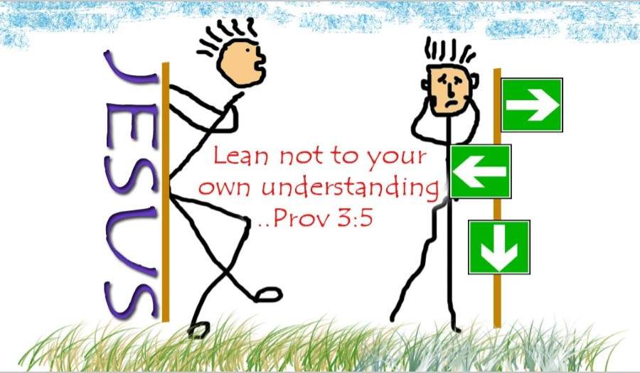 Lean Not to Your Own Understanding Proverbs 3:5